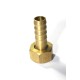 Brass Nut Nipple Hex